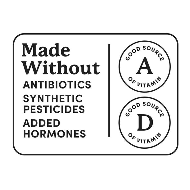 bettergoods Organic Whole Milk, 8 fl oz, 12 Count