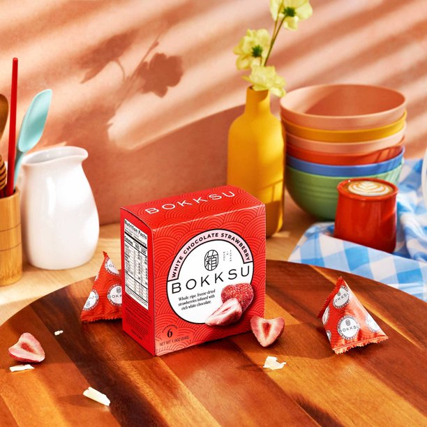 Bokksu White Strawberry 6-Piece Box (4-Pack)