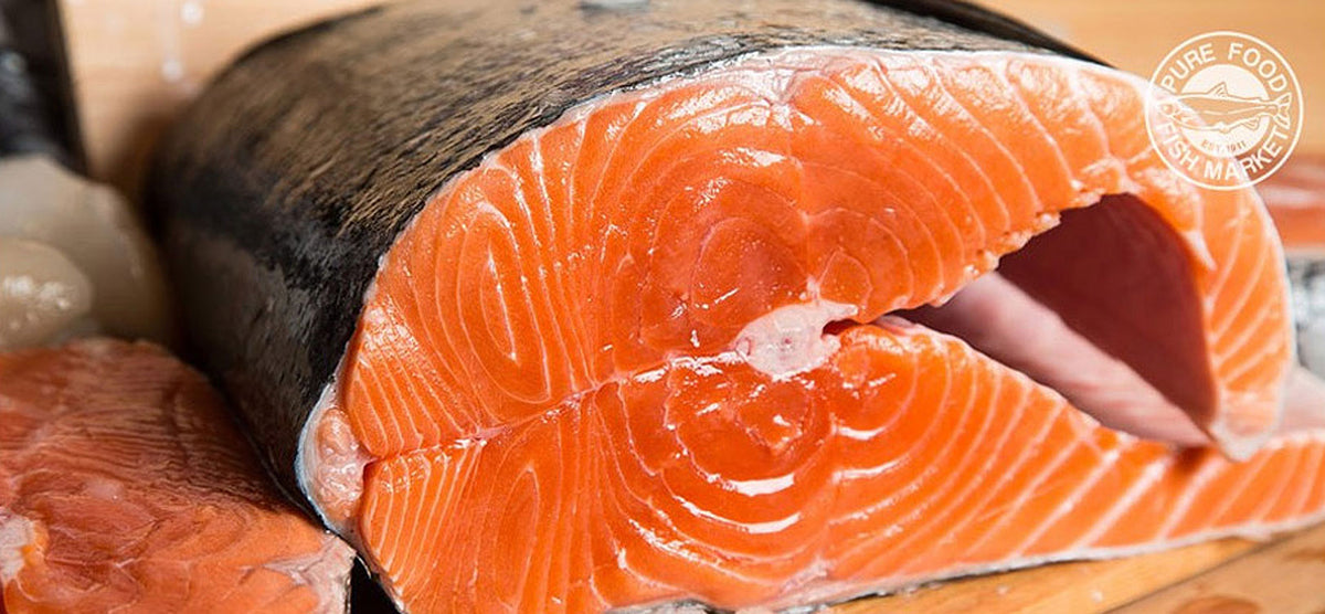 Fresh Whole Copper River King Salmon (Wild
