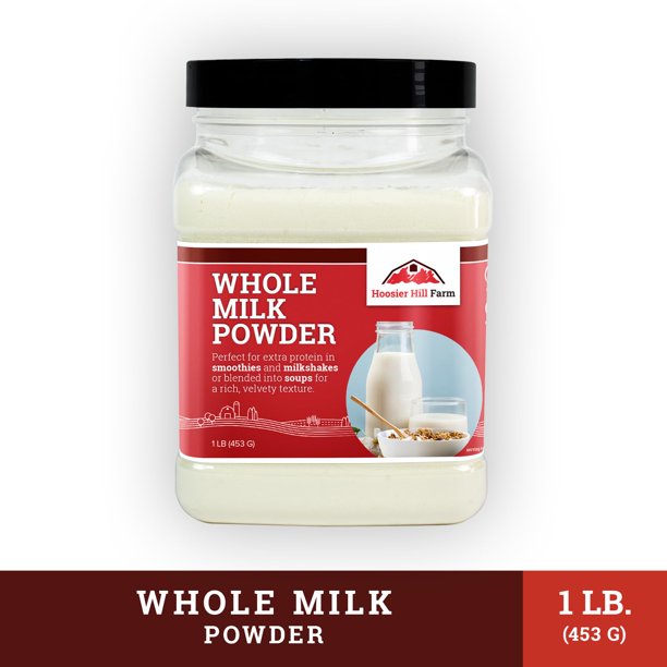 Hoosier Hill Farm Whole Milk Powder, 1LB (Pack of 1) C29