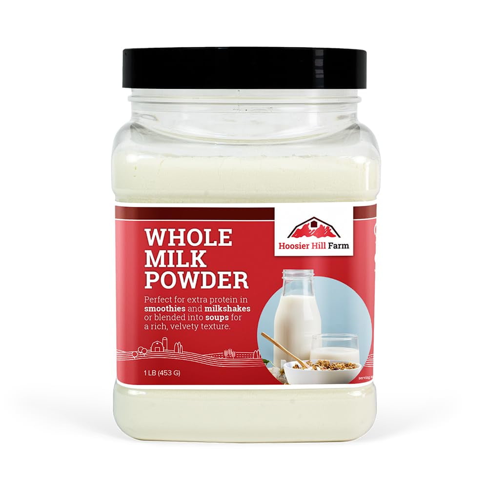 Hoosier Hill Farm Whole Milk Powder, 1LB (Pack of 1) C29