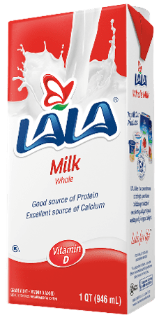 LALA UHT WHOLE MILK 32 OZ