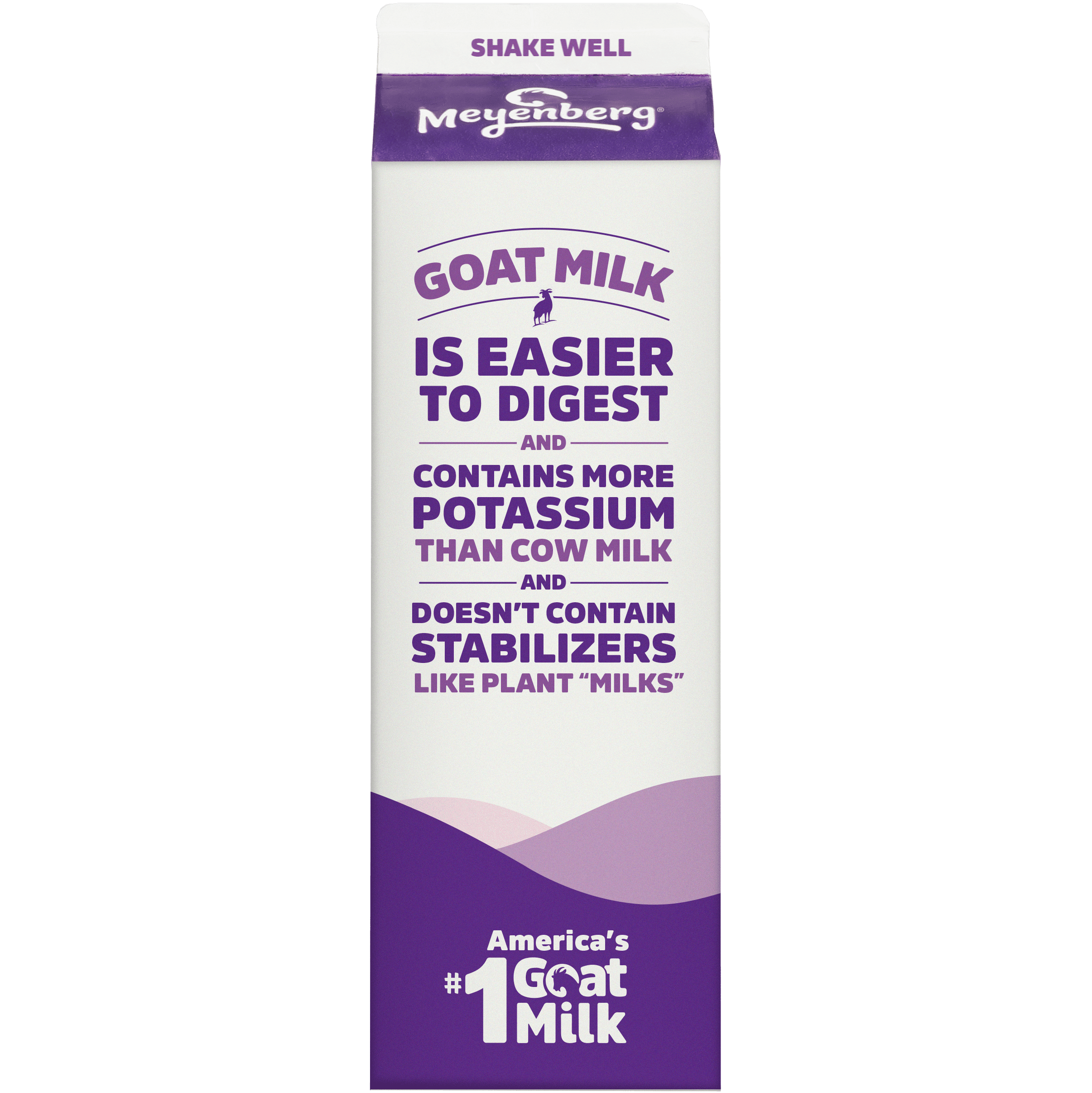 Meyenberg Fresh Whole Goat Milk, Ultra Pasteurized, 32 Fl Oz