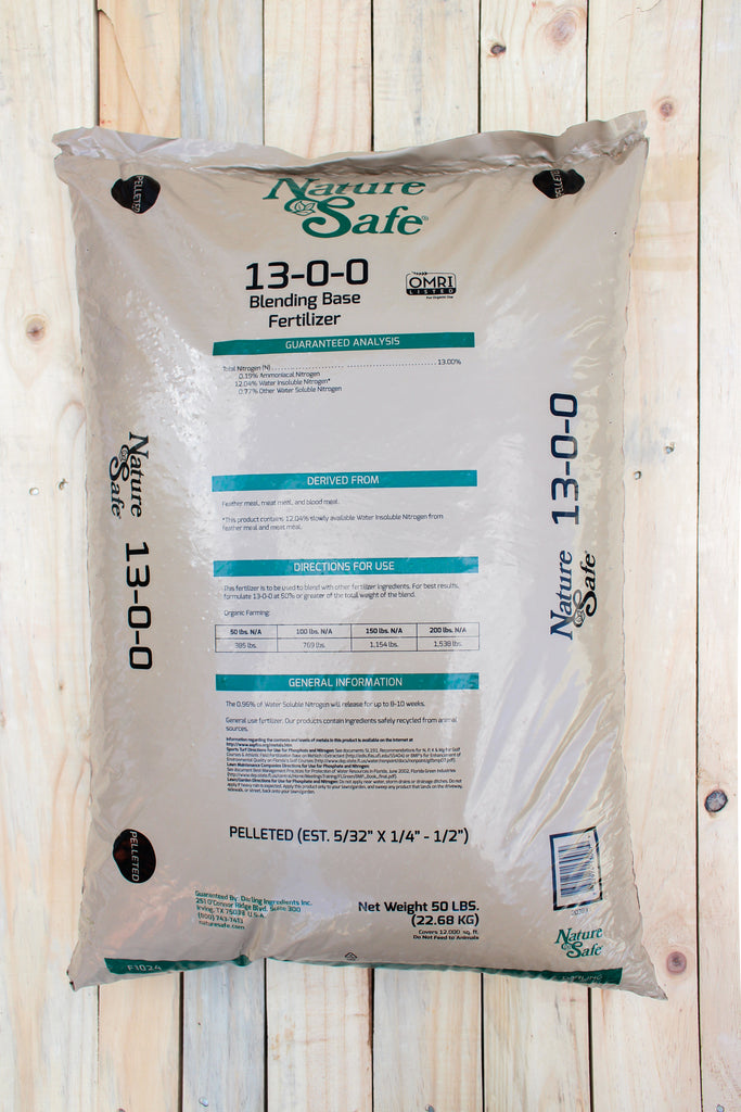 Nature Safe Organic Nitrogen Fertilizer (13-0-0) &#8211; 50 lb Bag