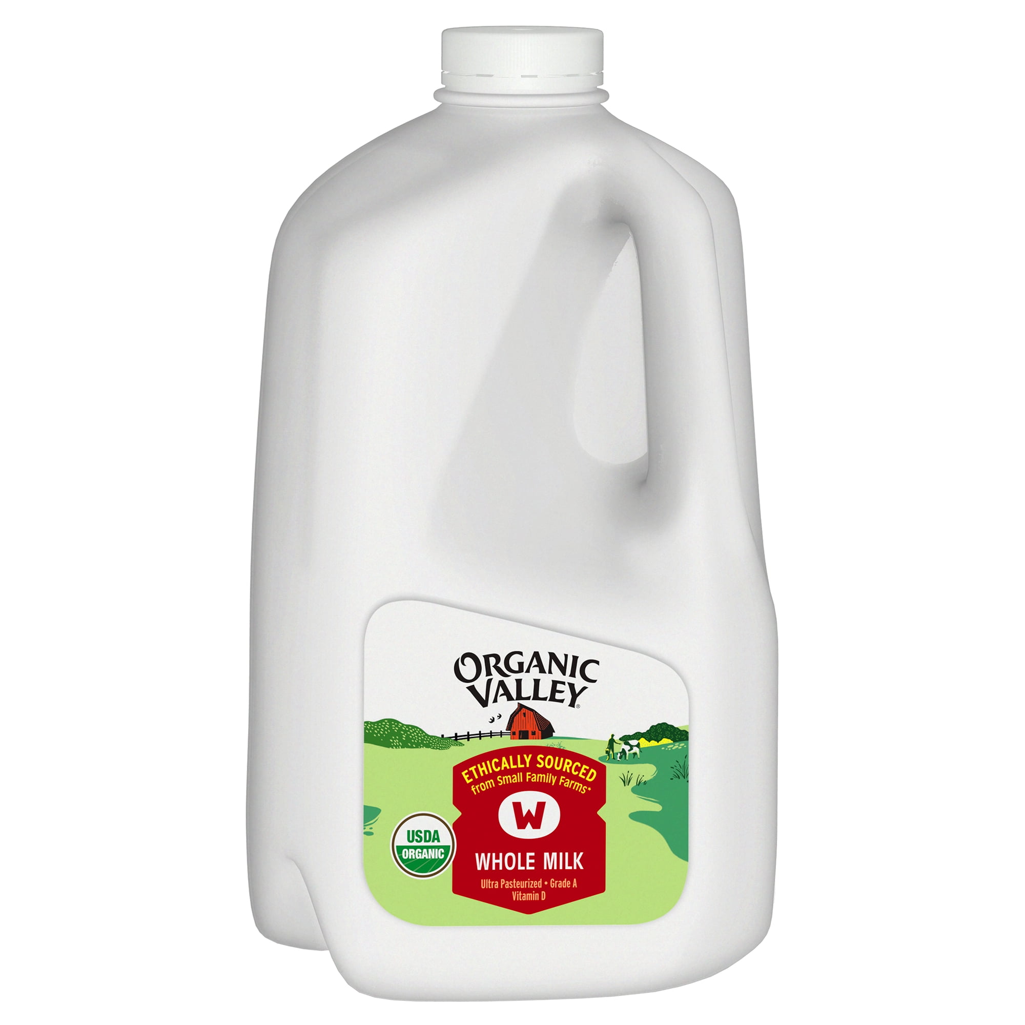 Organic Valley, Organic Whole Milk, Gallon Jug (128 oz)