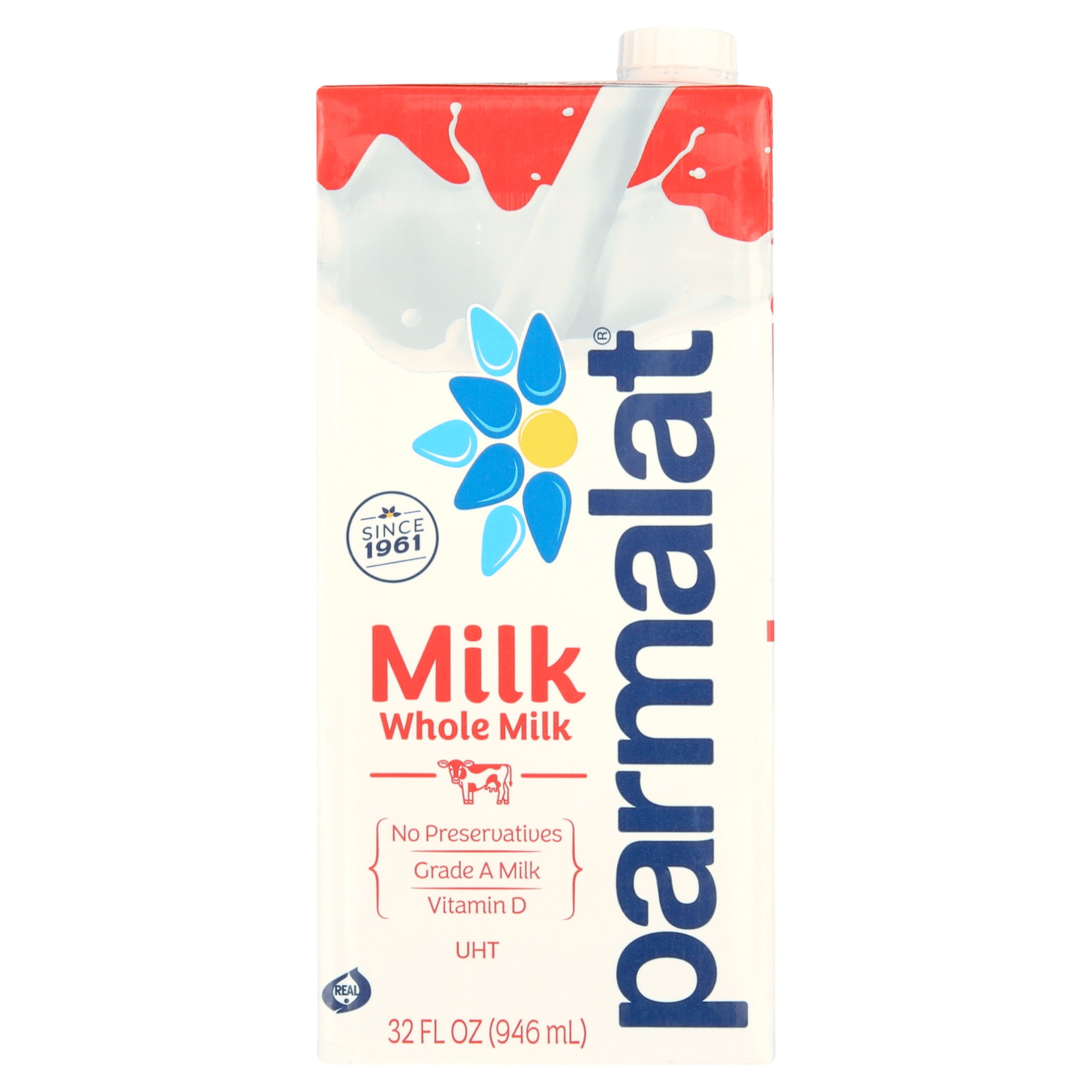 Parmalat Shelf Stable UHT Whole Milk 1 Qt