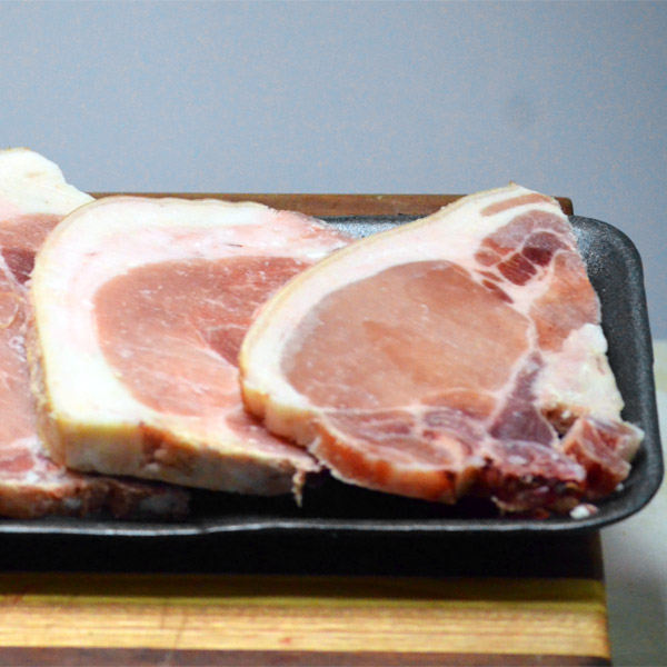 Pork back chops