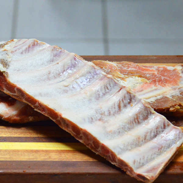Pork belly ribs plain