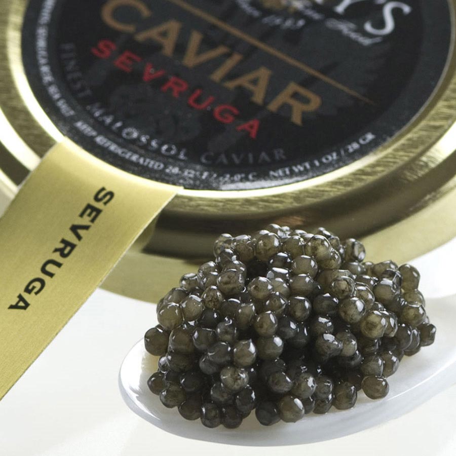 Sevruga Caviar &#8211; Malossol, Farm Raised