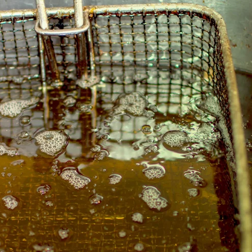 Used vegetable cooking oil