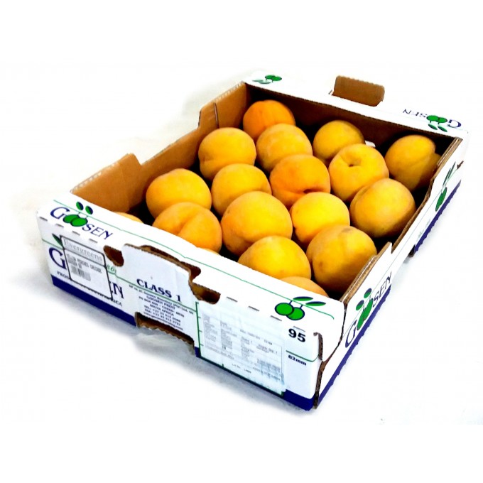 Yellow Cling Peaches Tray